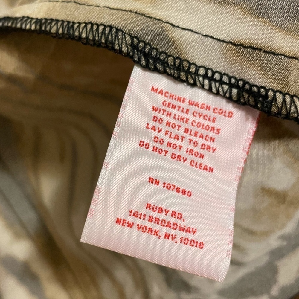 Ruby Rd. Size 10 Animal Print Zip Jacket With Pockets - Picture 7 of 7